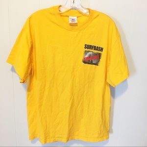 SURFBASH SANTA BARBARA Yellow/Black Tee L